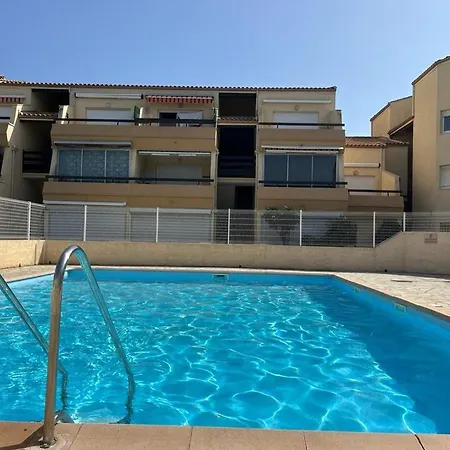 4 Pers. Avec Piscine, Parking, Animaux Admis - Fr-1-387-211 * Marseillan (Herault)
