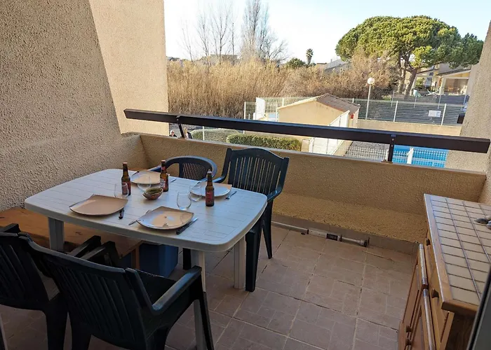 Apartamento 4 Pers. Avec Piscine, Parking, Animaux Admis - Fr-1-387-211 Marseillan (Herault)